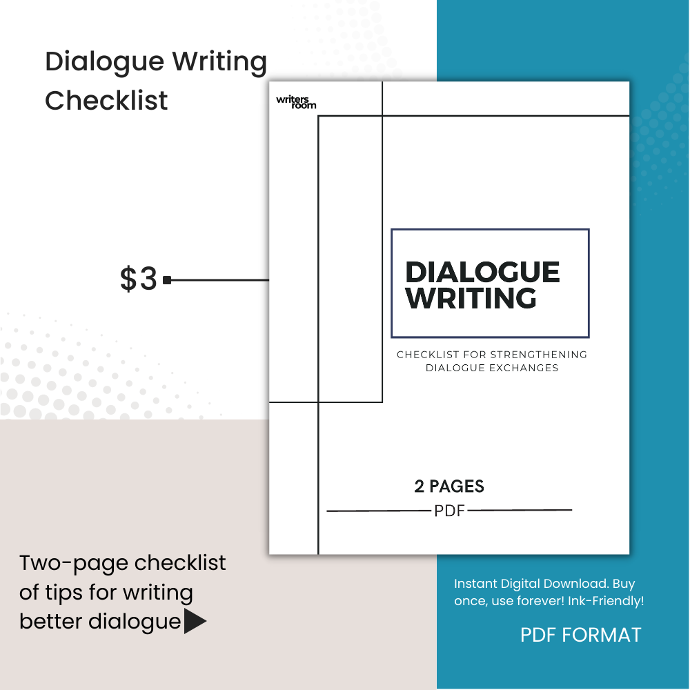 Dialogue Writing Checklist for authors