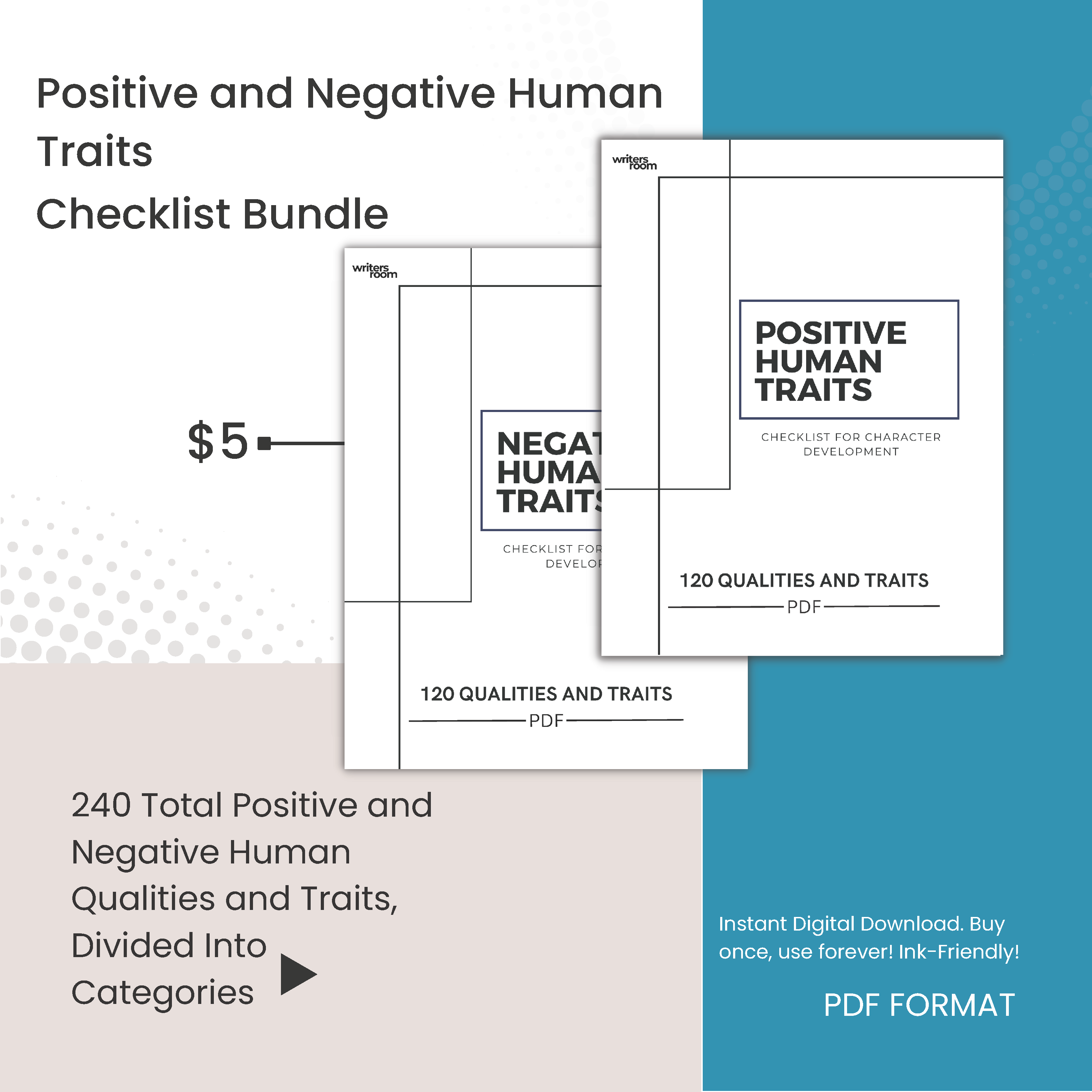 Human Qualities and Traits Bundle