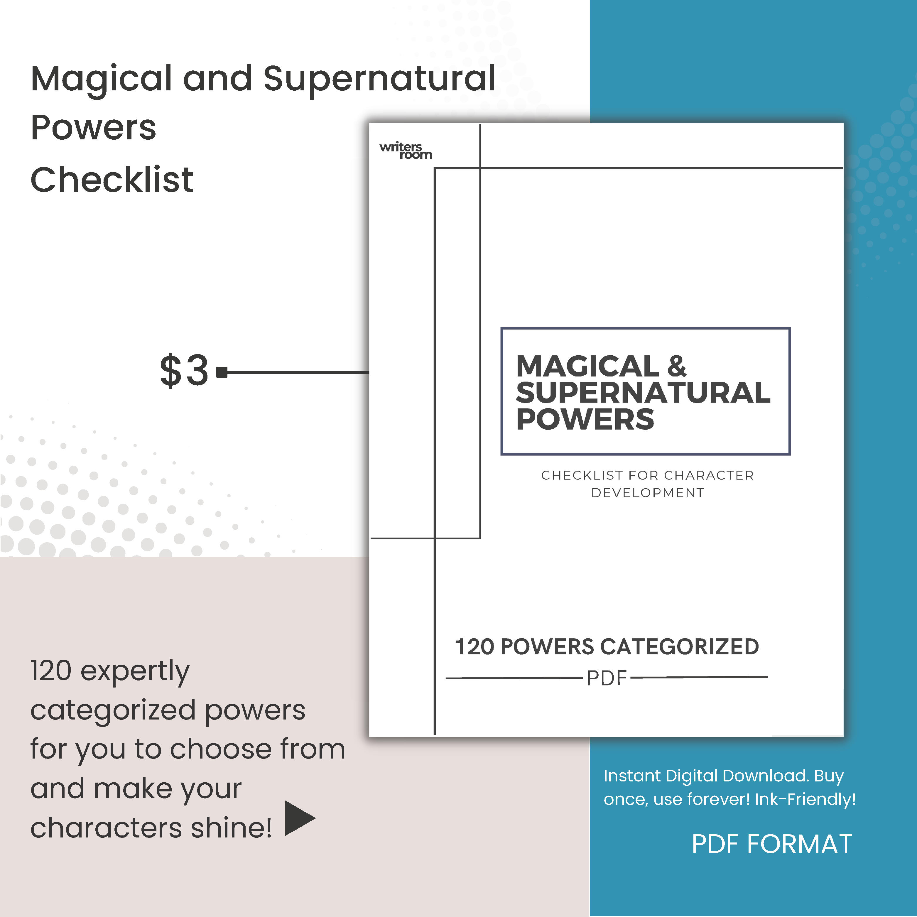 Magical and Supernatural Powers Checklist